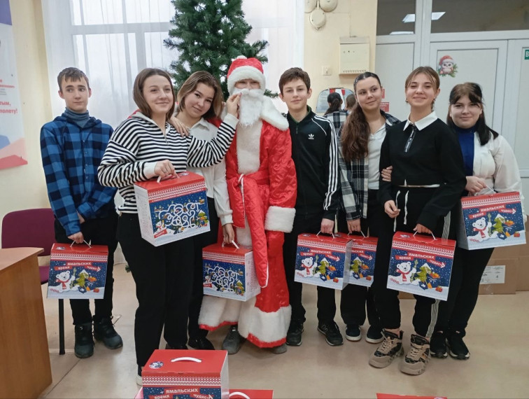 Новогодние подарки.